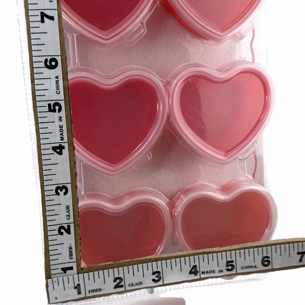 CWC Cook With Color Mini Heart Condiment Boxes - Pink - Picture 8 of 8